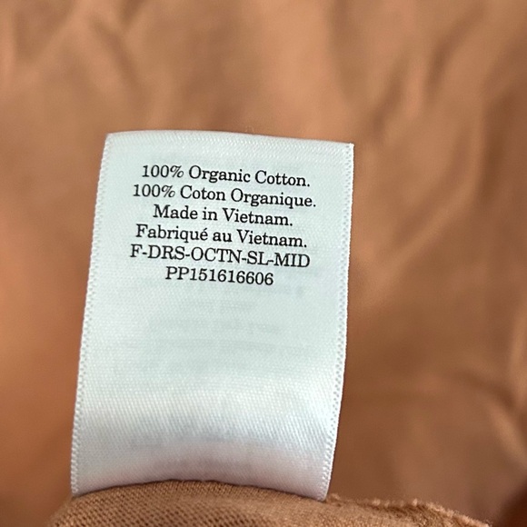 Everlane The Organic Cotton Midi Weekend
Tank Dress Muted Clay Orange Sz Large - Picture 6 of 6